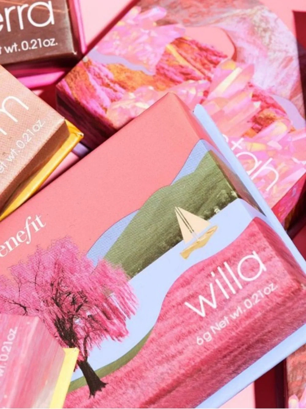 Benefit Cosmetics Silky-Soft Powder Blush in Willa 6g BRAND NEW